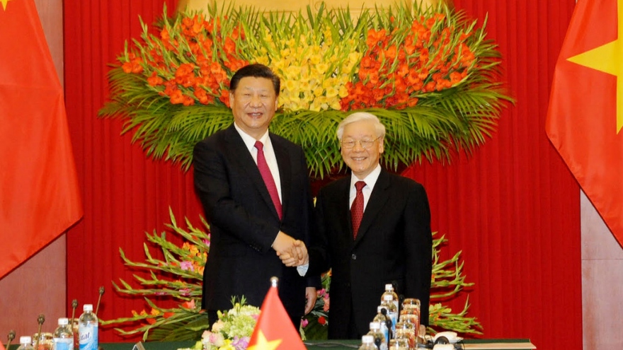 Lãnh đạo Việt Nam gửi điện mừng Quốc khánh Trung Quốc